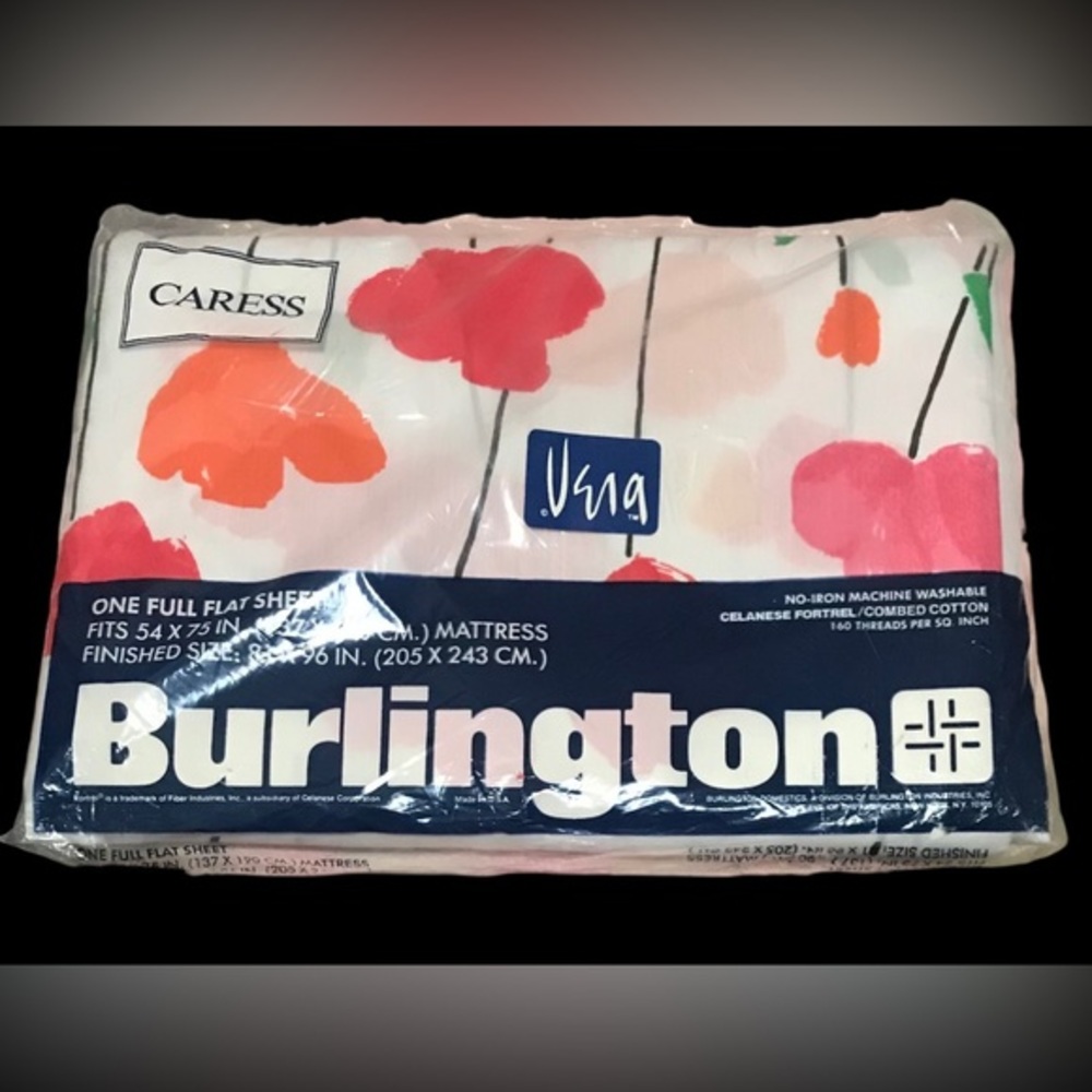 NIP Vera Poppy Breeze Full Flat Sheet
